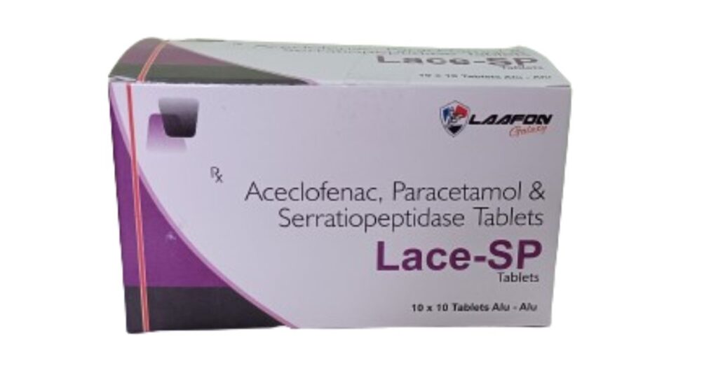 third-party manufacturing rate of Aceclofenac paracetamol Serratiopeptidase